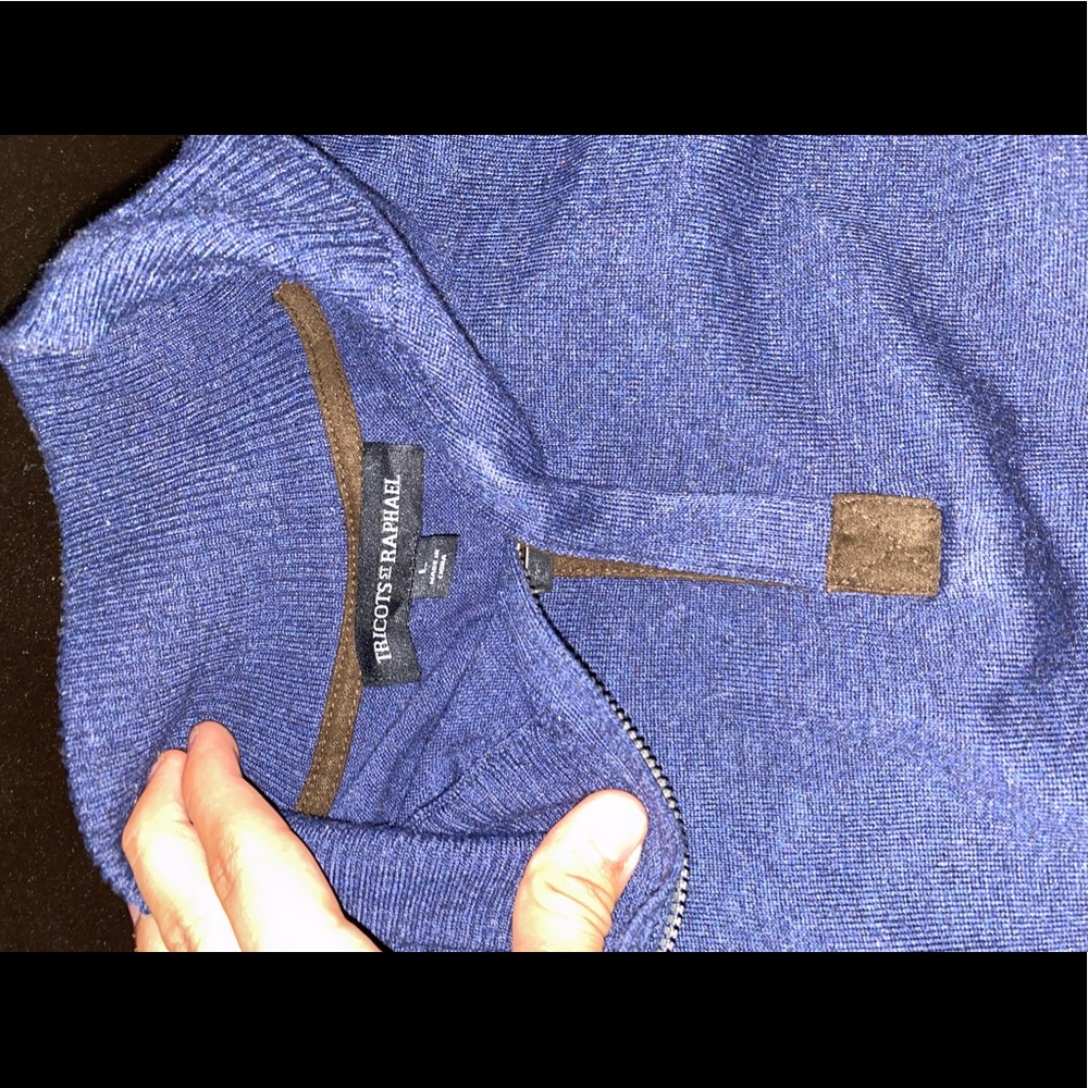 Triscots ST Raphael Quarter ZIP pullover